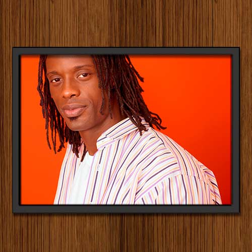 Quadro com fotos- Homem sereno